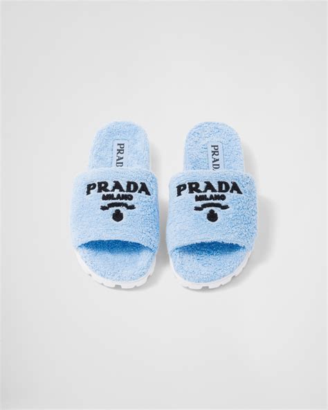 prada terry slides|prada slides for sale.